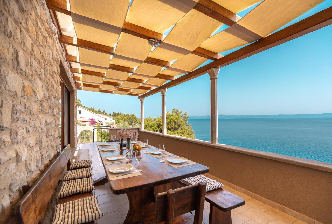 Seafront Villa Endless View Blato  Exterior photo